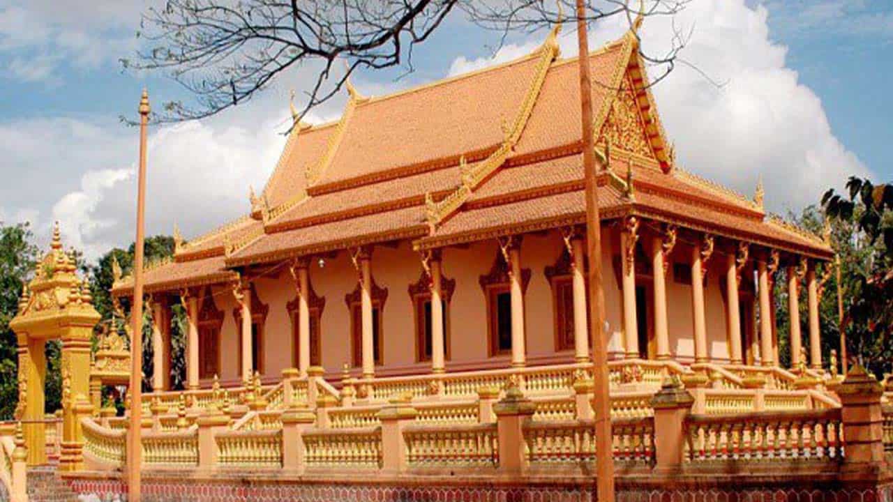Bảo tàng mang đậm phong cách kiến trúc của người Khmer