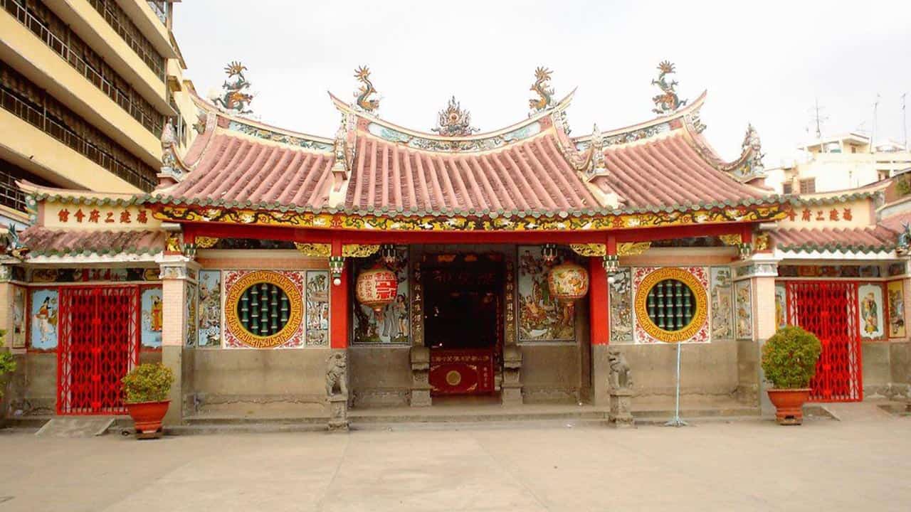 Ngôi chùa tiêu biểu của người Hoa ở Sóc Trăng